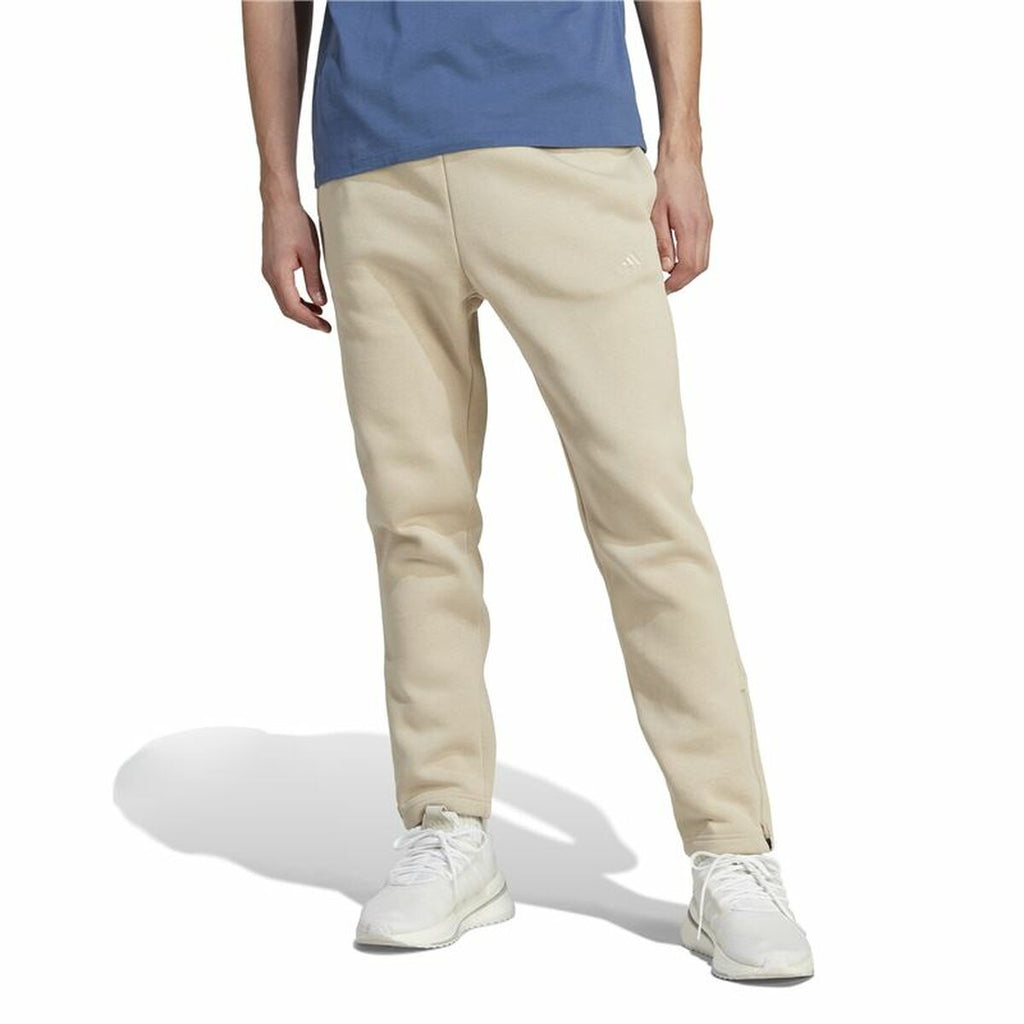 Adult Trousers Adidas All Szn Tz White Natural-5