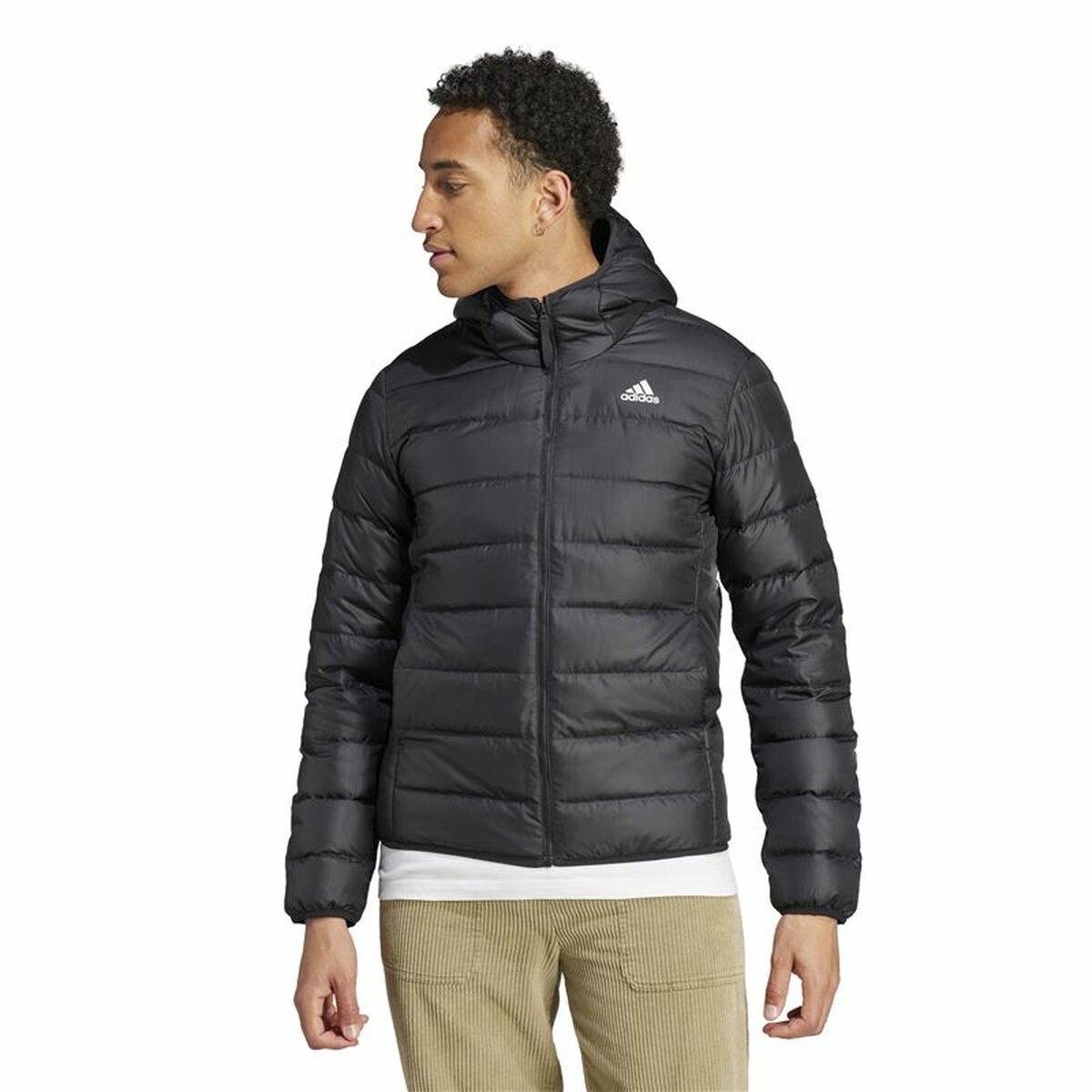 Men's Jacket Adidas Essentials D H Black-6