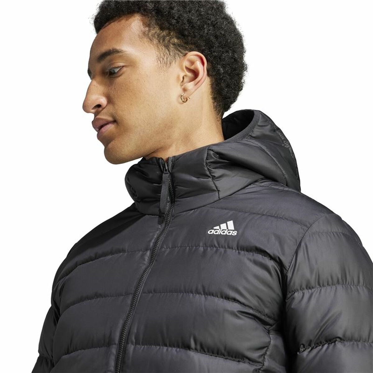 Men's Jacket Adidas Essentials D H Black-3