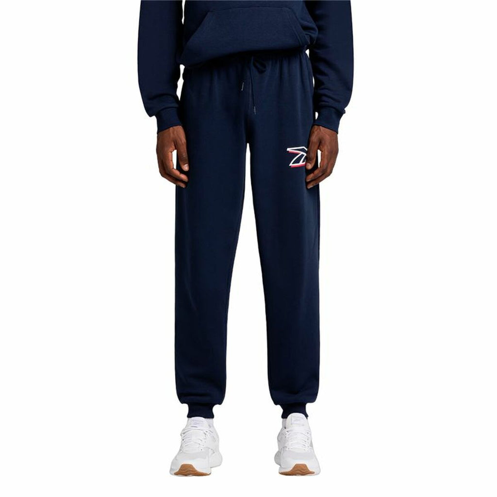 Adult Trousers Reebok Vector Pack Reebok Identity Logo Navy Blue-2