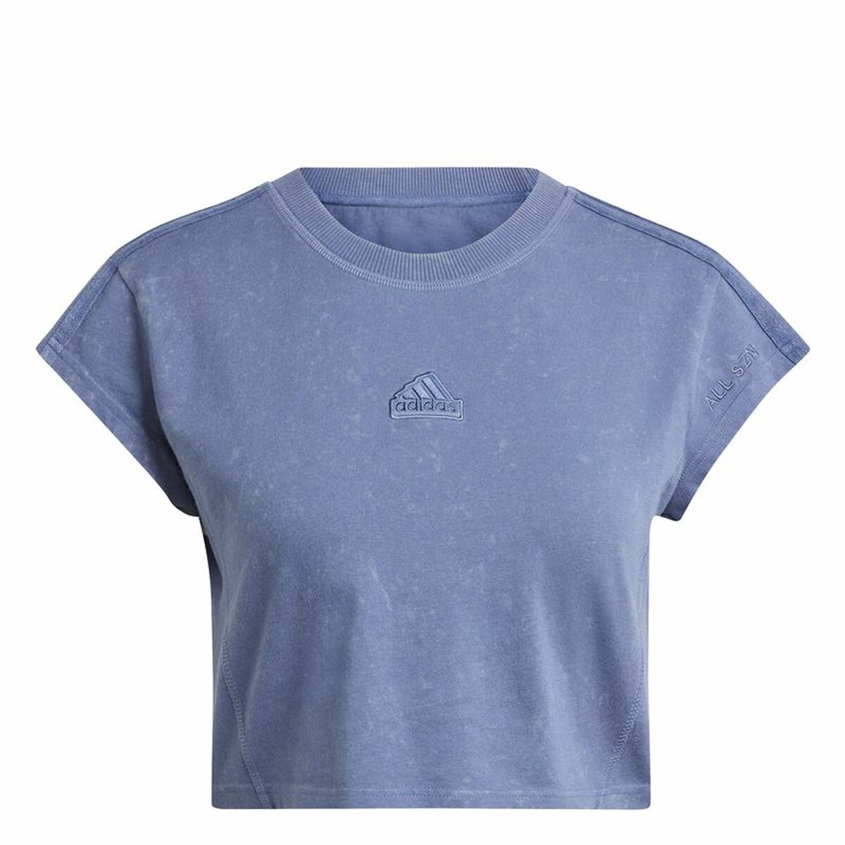 Women’s Short Sleeve T-Shirt Adidas All Szn (XS)-0