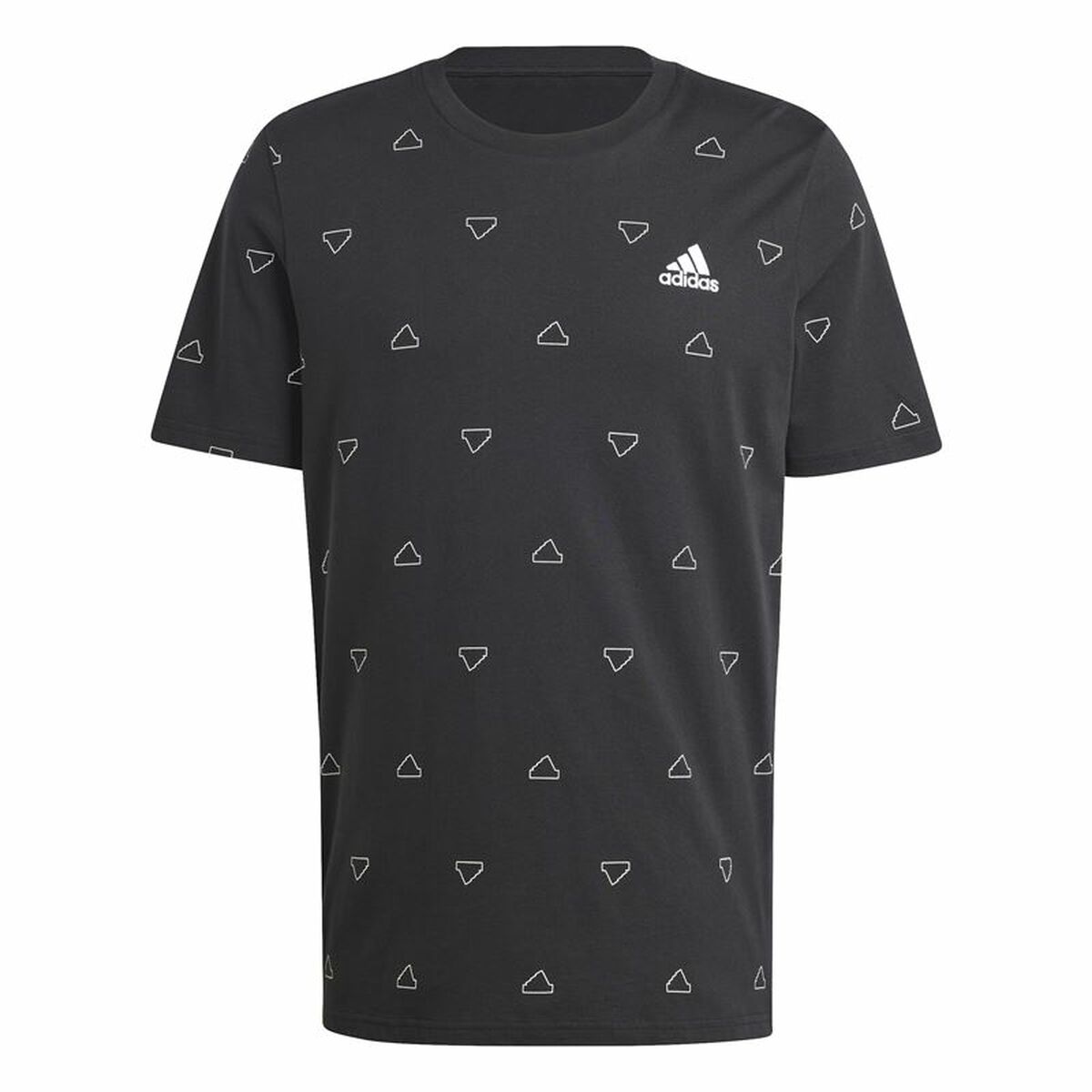 Men’s Short Sleeve T-Shirt Adidas Essentials Monogram M-0
