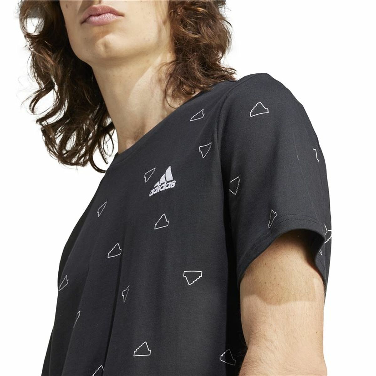 Men’s Short Sleeve T-Shirt Adidas Essentials Monogram M-2