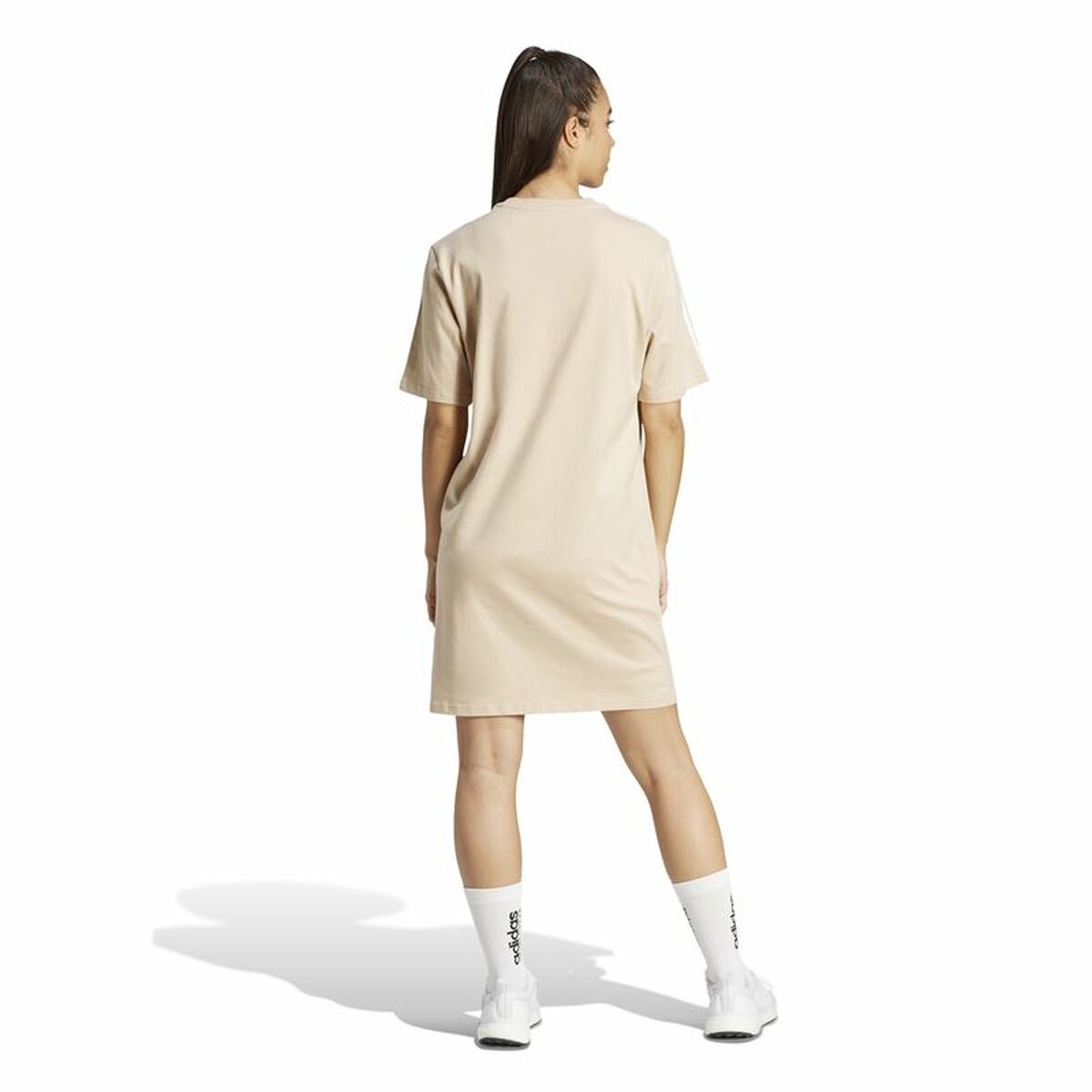 Dress Adidas 3S Bf Beige-3