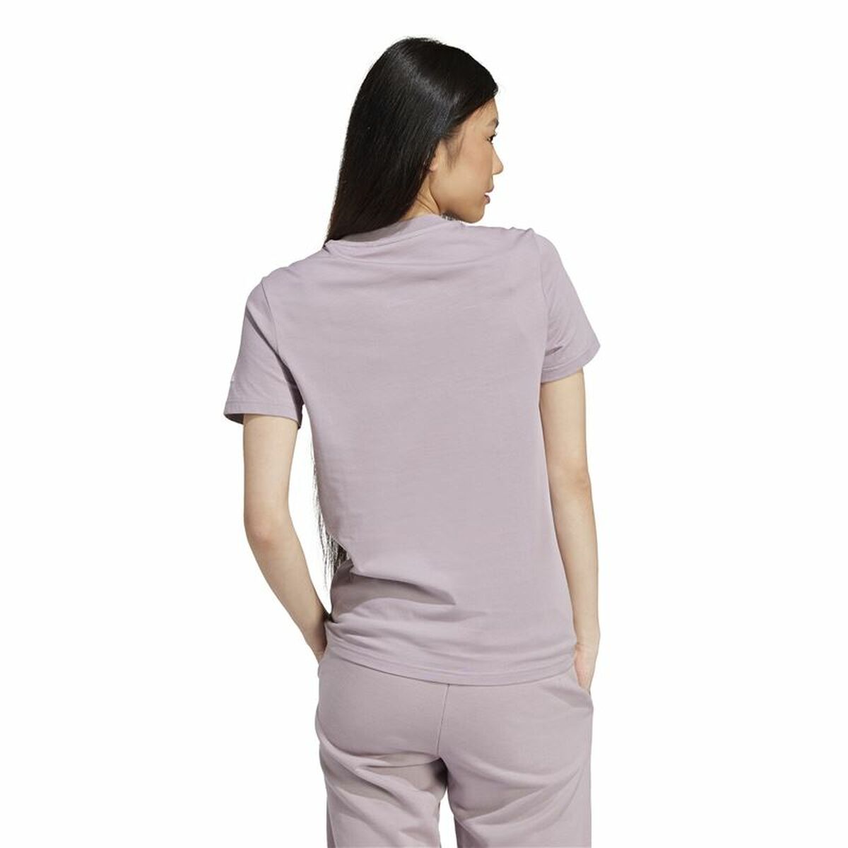Women’s Short Sleeve T-Shirt Adidas Linear (XS)-2