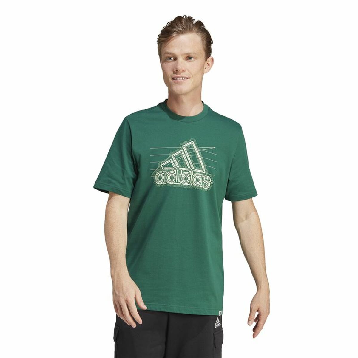 Men’s Short Sleeve T-Shirt Adidas Growth Bos XS-6