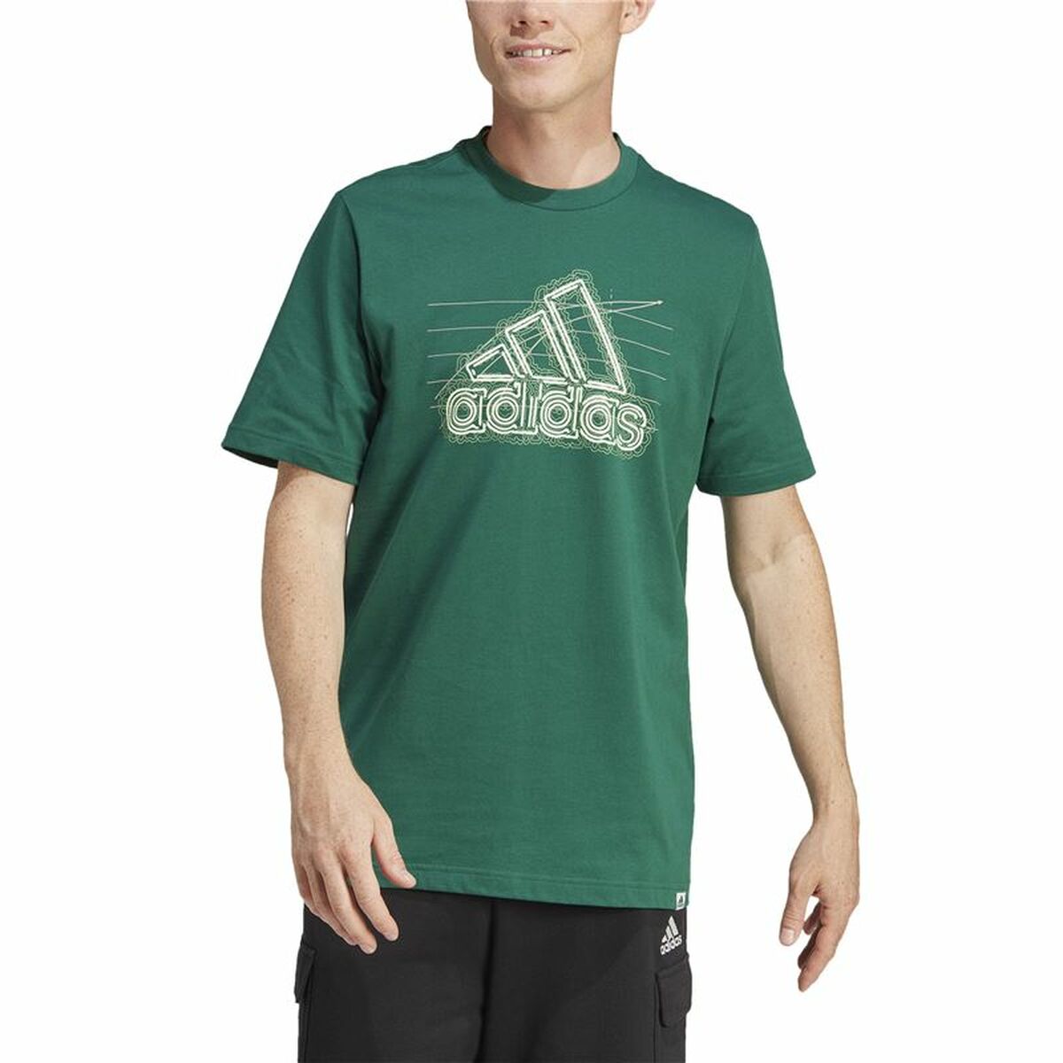 Men’s Short Sleeve T-Shirt Adidas Growth Bos XS-5
