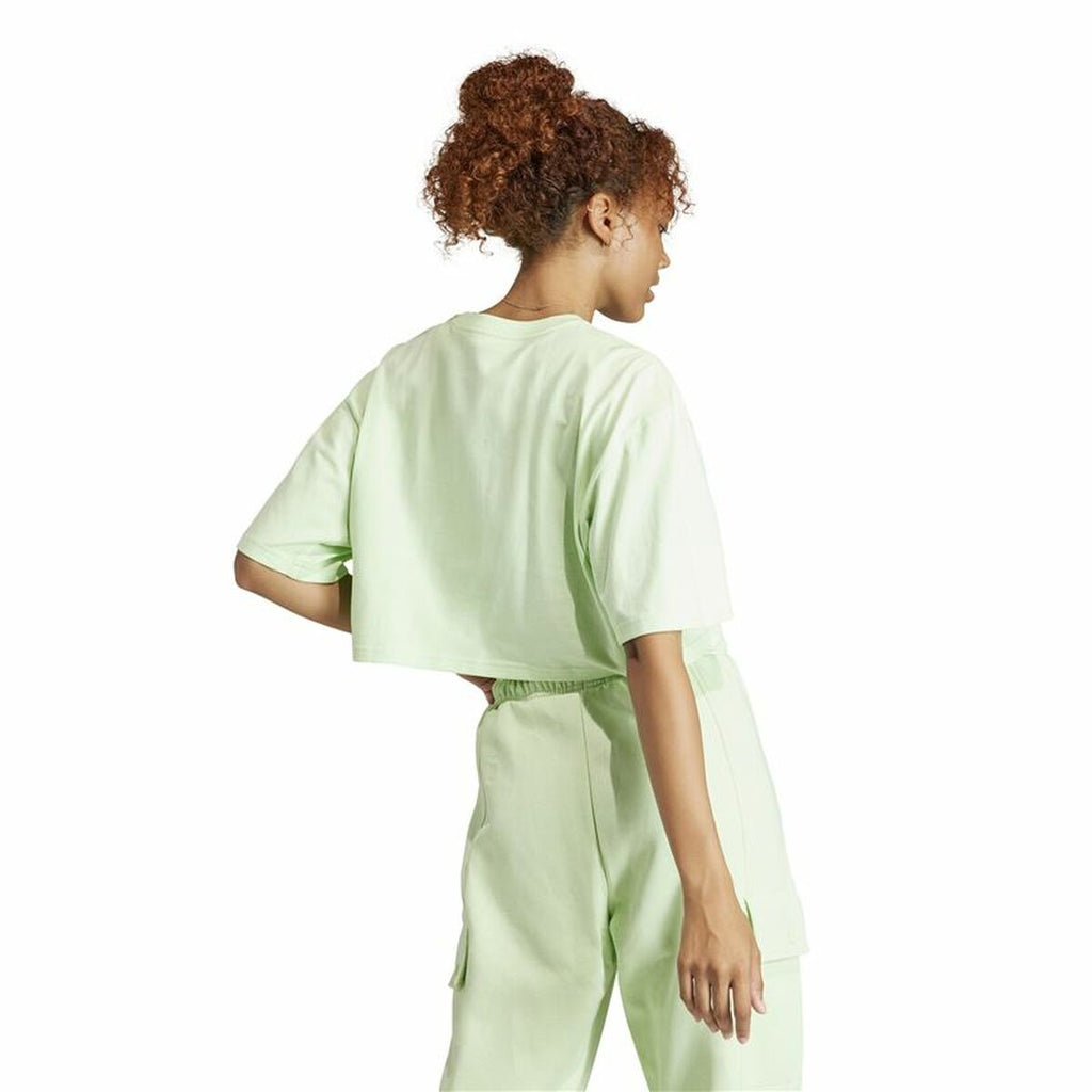 Women’s Short Sleeve T-Shirt Adidas All Szn (XS)-5