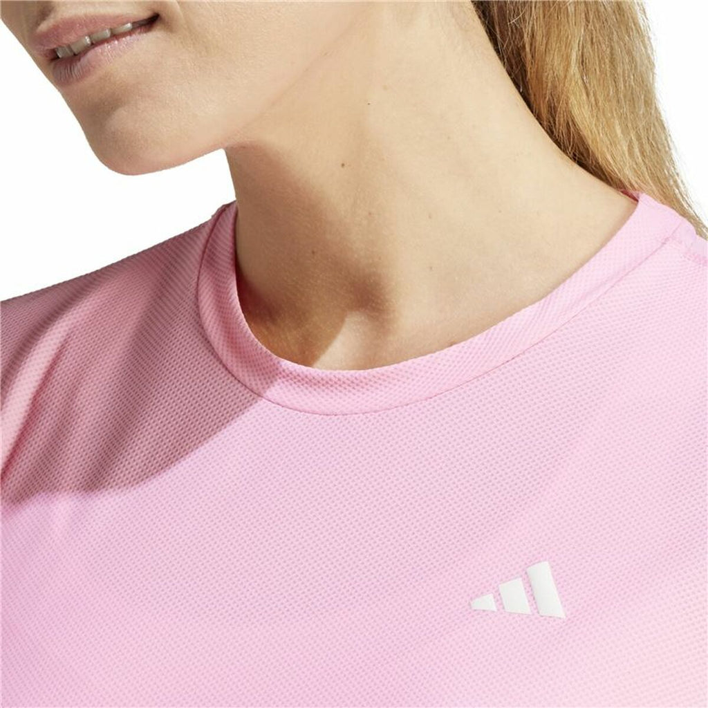 Women’s Short Sleeve T-Shirt Adidas Own The Run-4