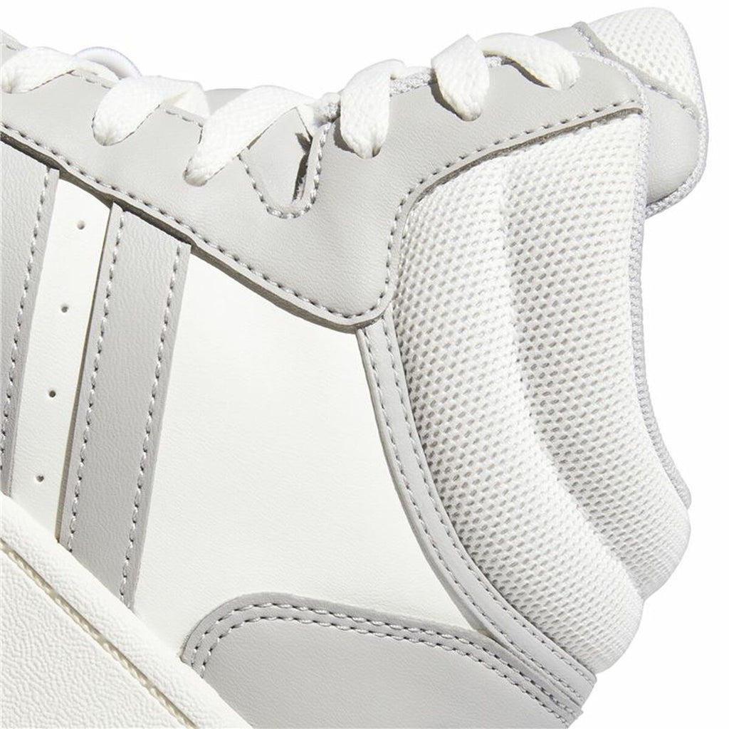 Women's casual trainers Adidas Hoops 3.0 Mid White-1