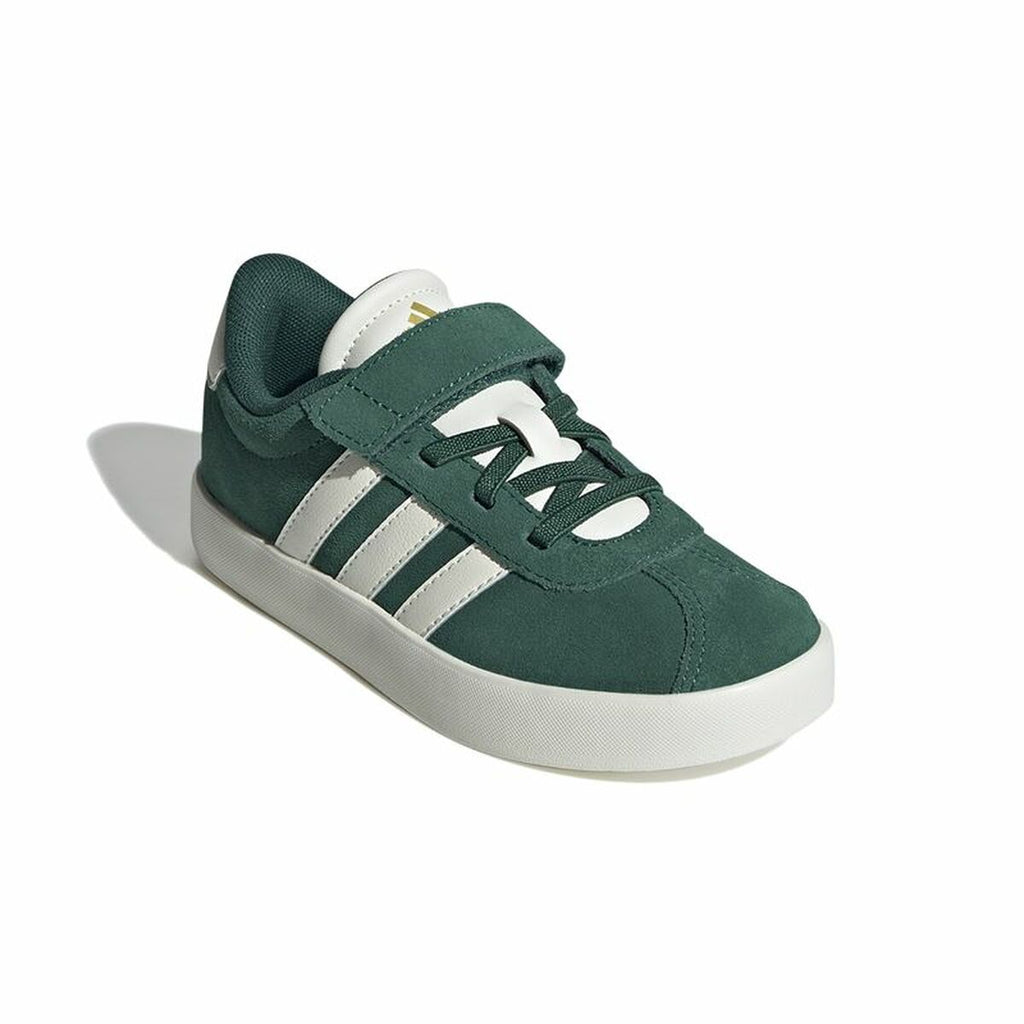 Children’s Casual Trainers Adidas VL Court 3.0 El Infantil Green-3
