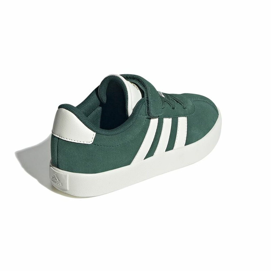 Children’s Casual Trainers Adidas VL Court 3.0 El Infantil Green-2