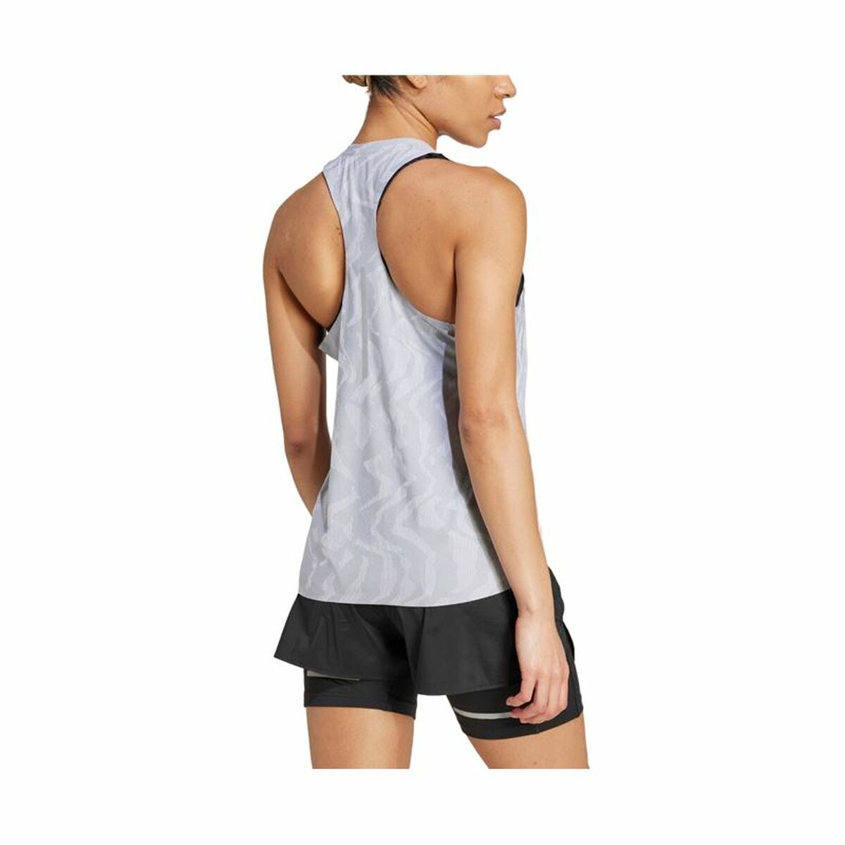 Men’s Short Sleeve T-Shirt Adidas Ultimate Airchill Engineered White-4