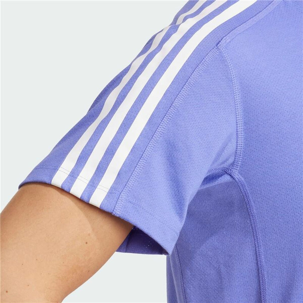 Women’s Short Sleeve T-Shirt Adidas Own The Run 3 Bandas-2