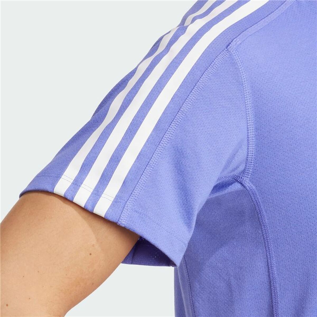 Women’s Short Sleeve T-Shirt Adidas Own The Run 3 Bandas-2
