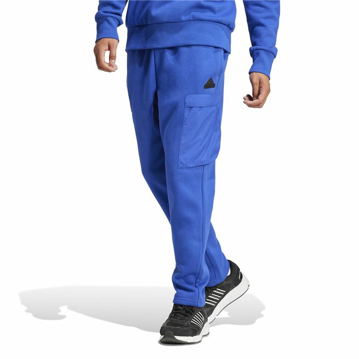 Long Sports Trousers Adidas City Es e Fleece-5