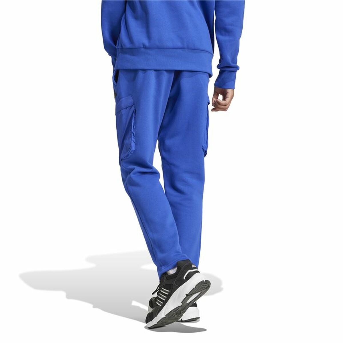 Long Sports Trousers Adidas City Es e Fleece-4