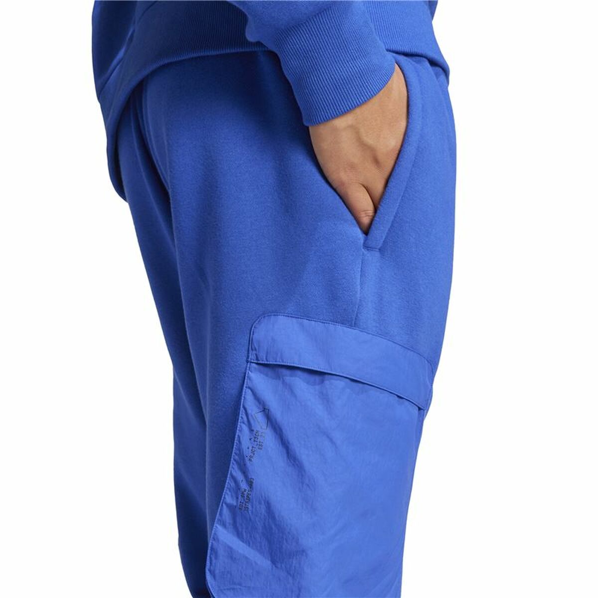 Long Sports Trousers Adidas City Es e Fleece-2