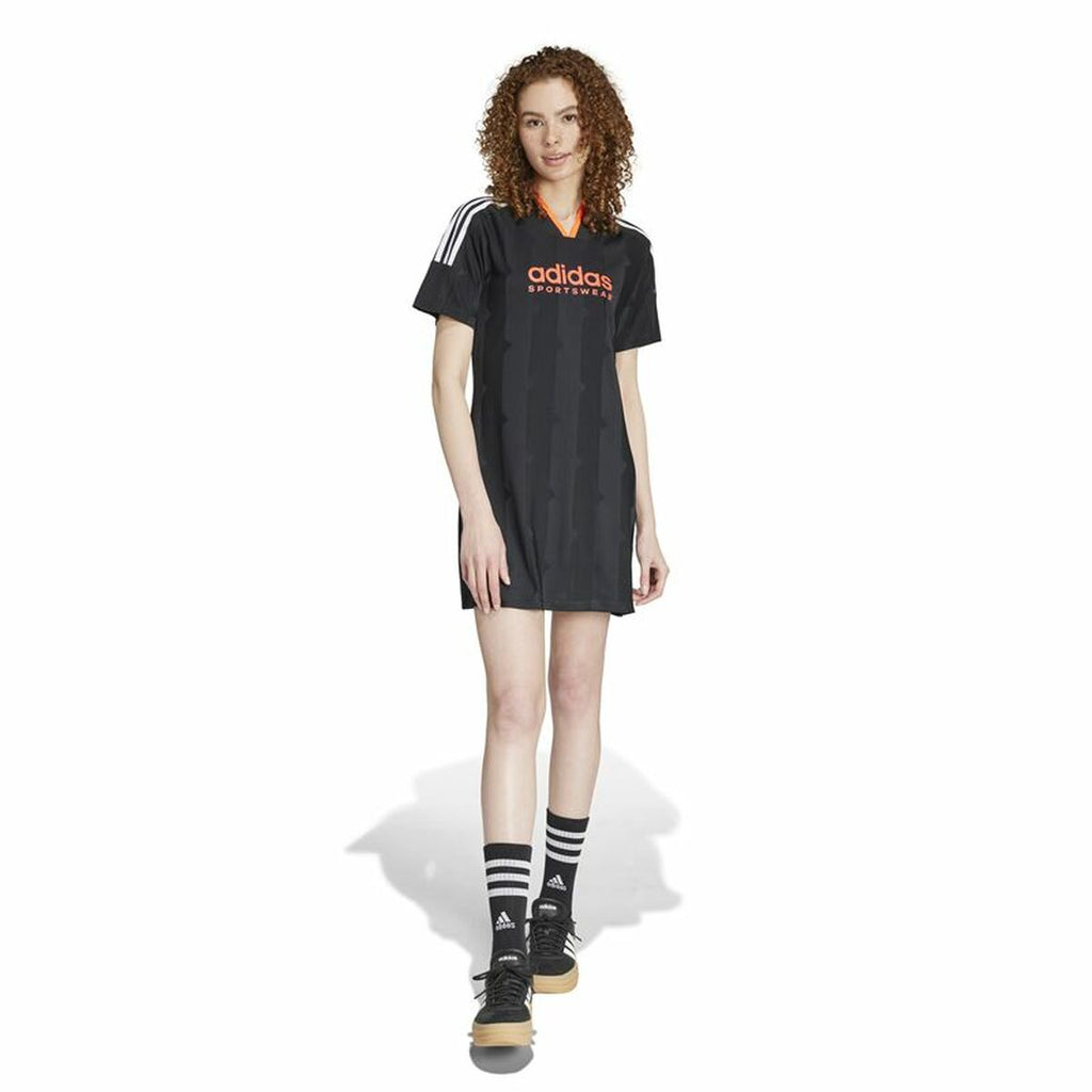 Dress Adidas Tiro Cut 3 Bandas Jacquard Black-4