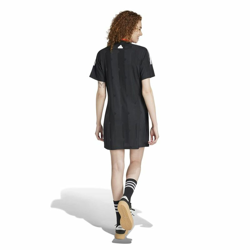 Dress Adidas Tiro Cut 3 Bandas Jacquard Black-3