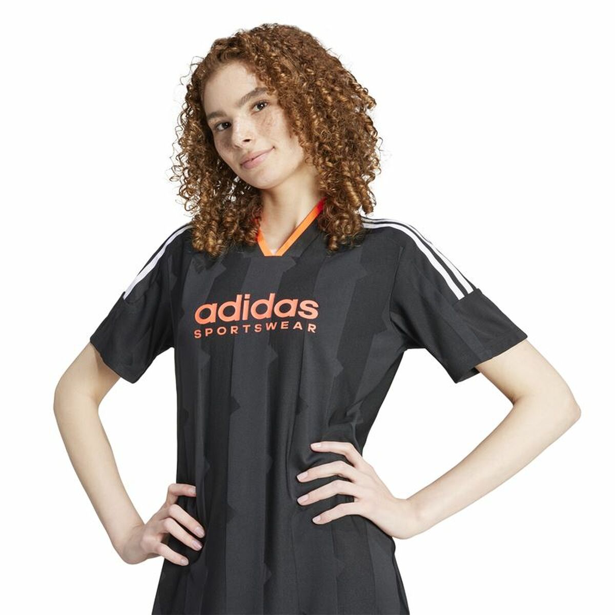 Dress Adidas Tiro Cut 3 Bandas Jacquard Black-2