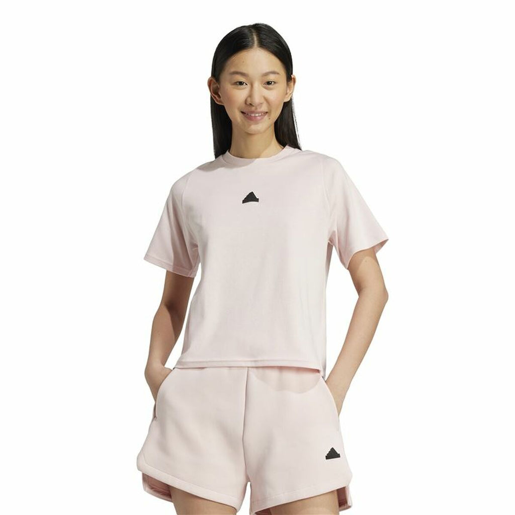 Women’s Short Sleeve T-Shirt Adidas Z.N.E. (XL)-6