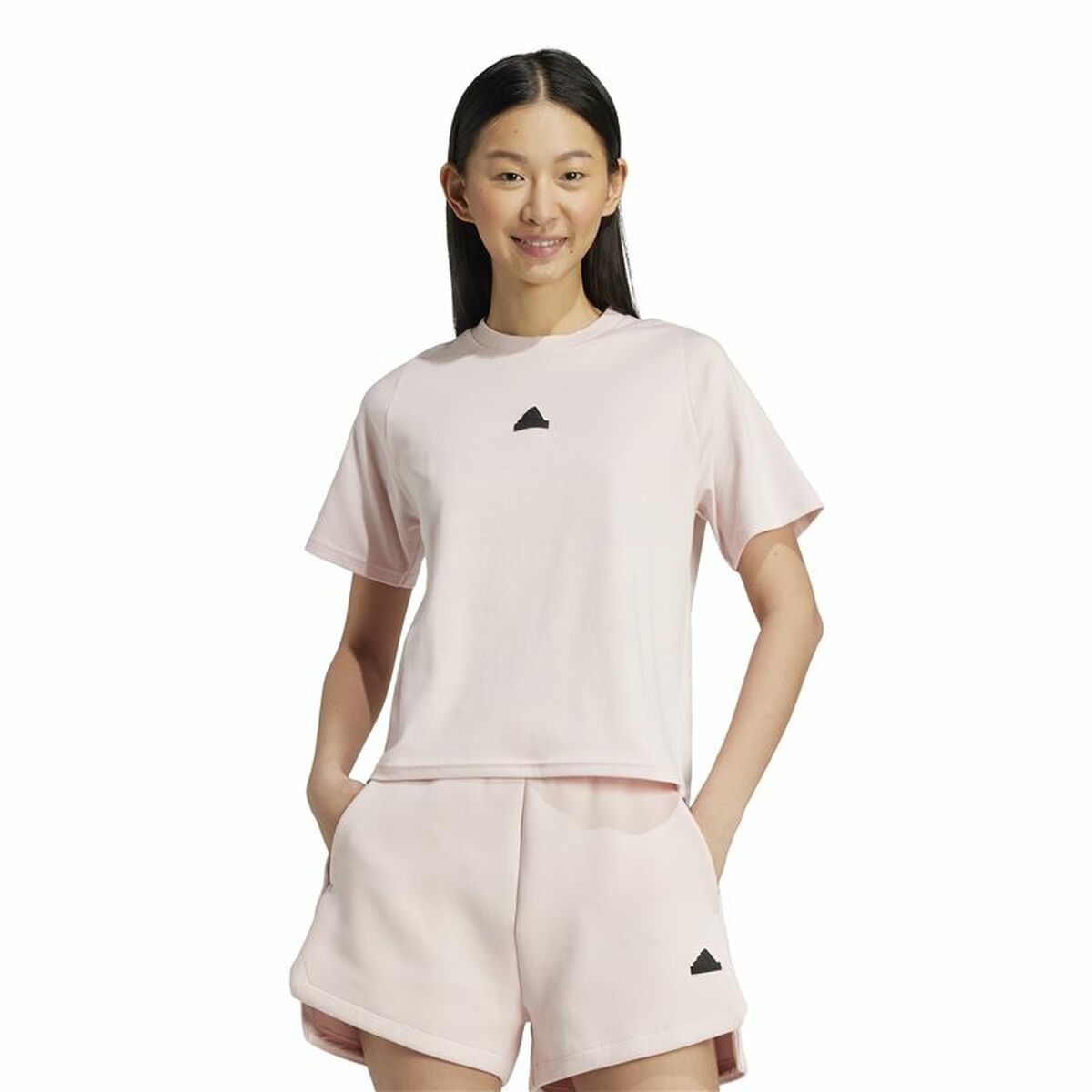 Women’s Short Sleeve T-Shirt Adidas Z.N.E. (XL)-6