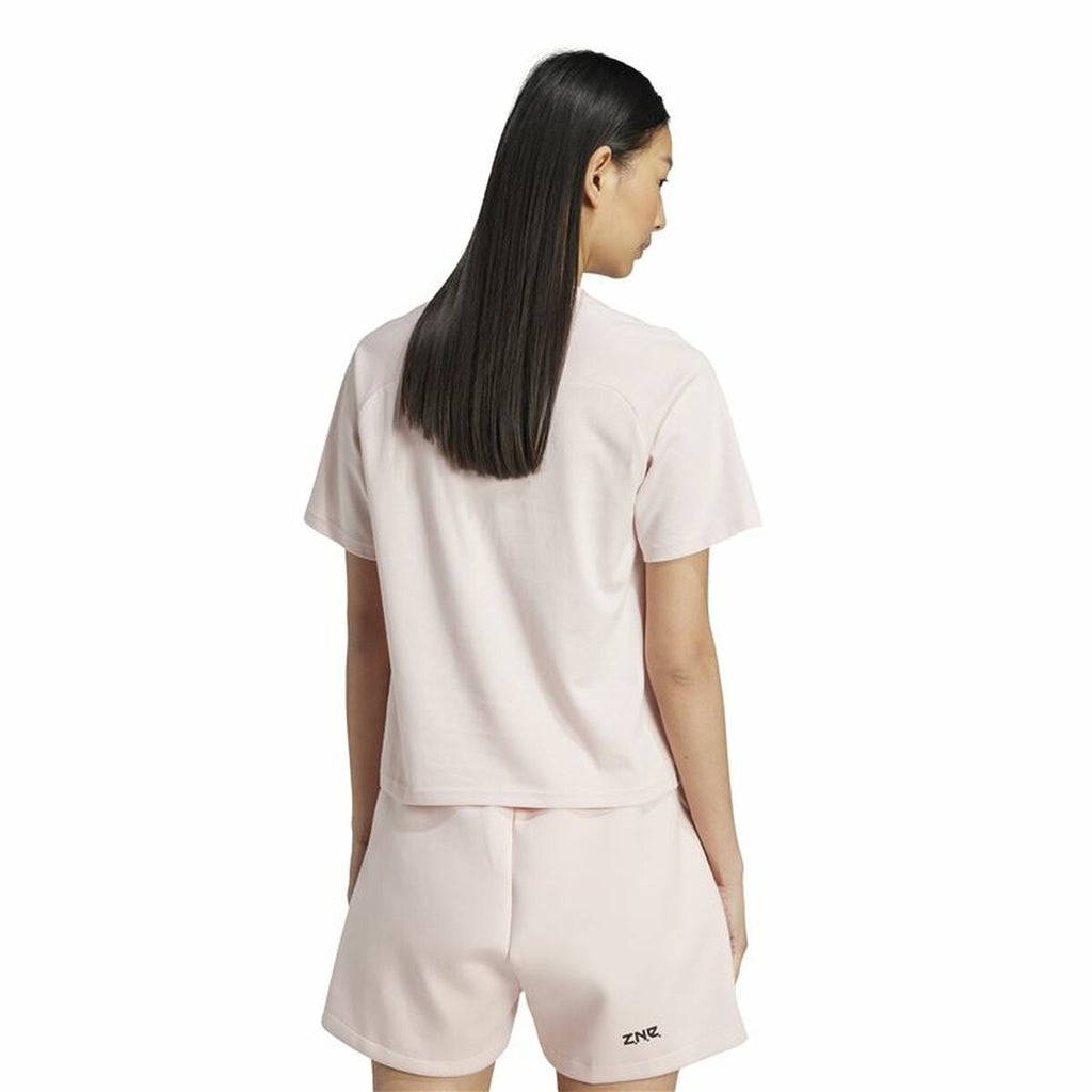 Women’s Short Sleeve T-Shirt Adidas Z.N.E. (XL)-5