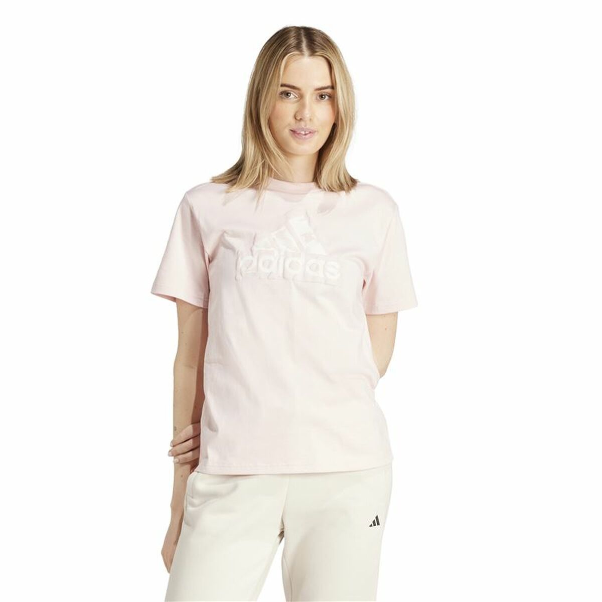 Women’s Short Sleeve T-Shirt Adidas Future Icons Graphic (XL)-5