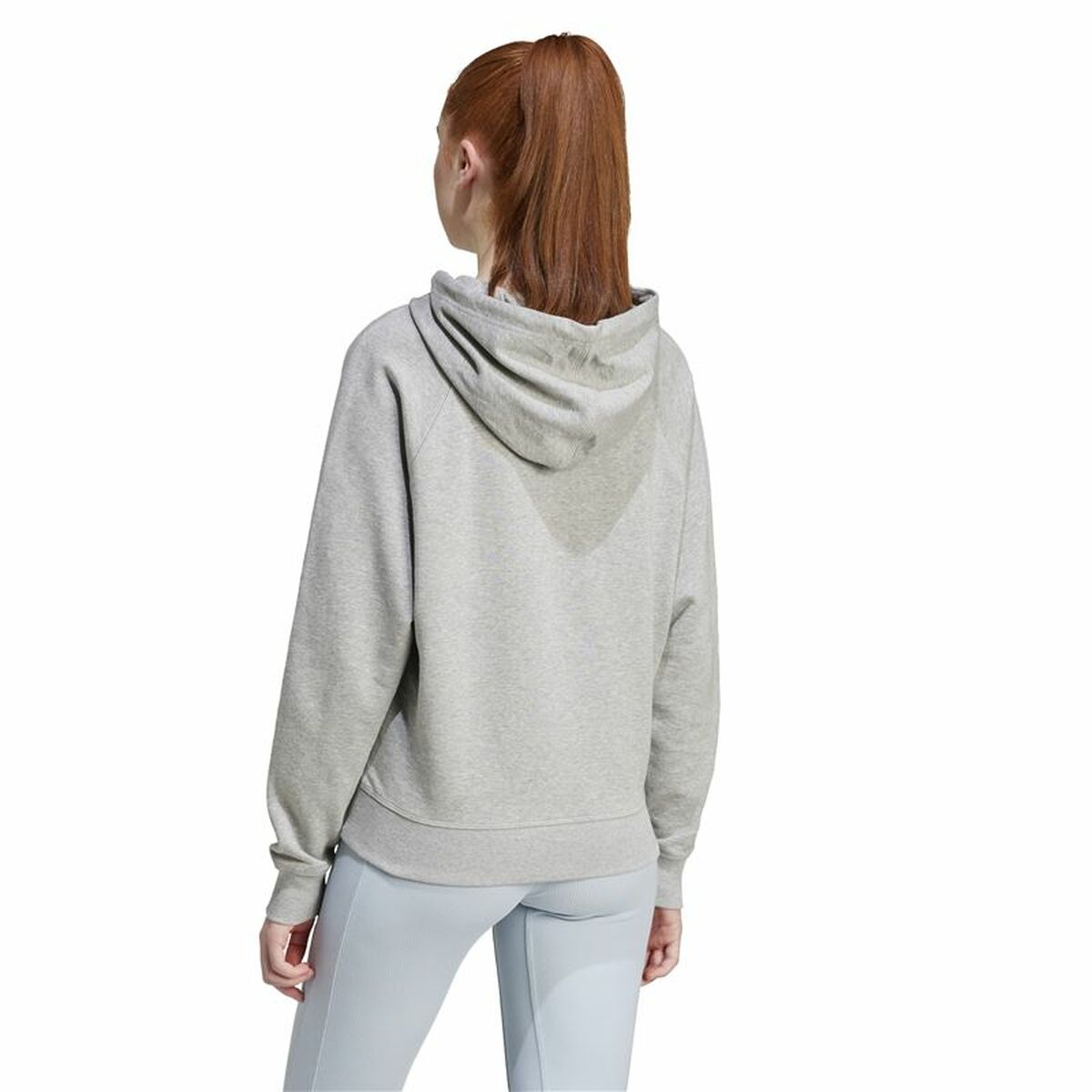 Men’s Hoodie Adidas Signature Graphic Embroidery French Grey-4