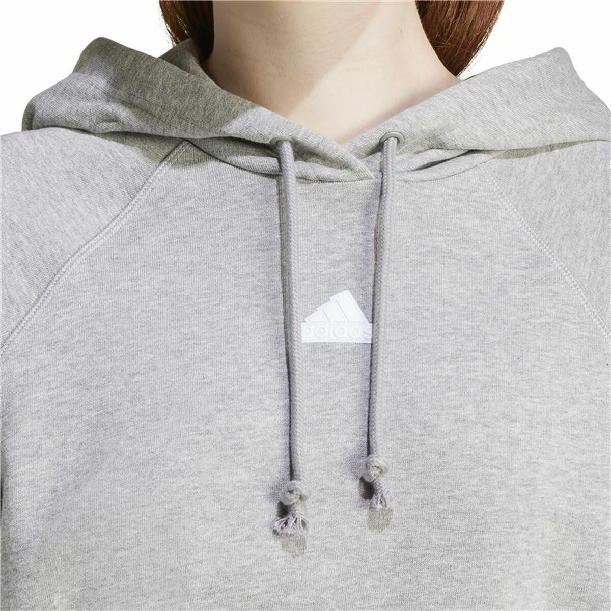 Men’s Hoodie Adidas Signature Graphic Embroidery French Grey-2