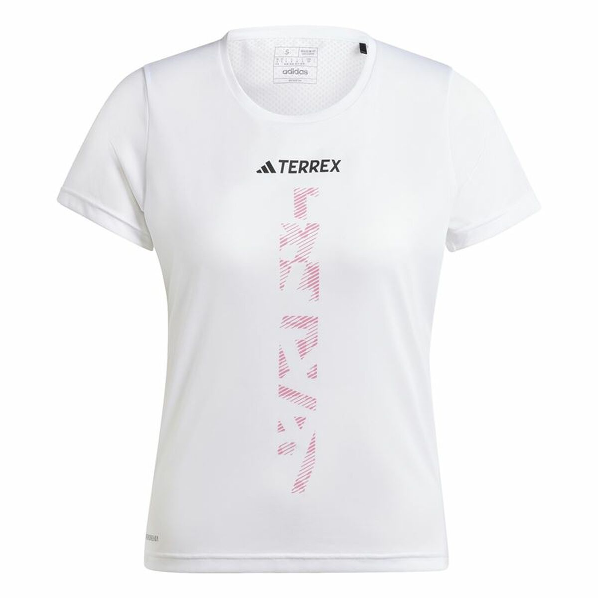 Men’s Short Sleeve T-Shirt Adidas Terrex Agravic White-7