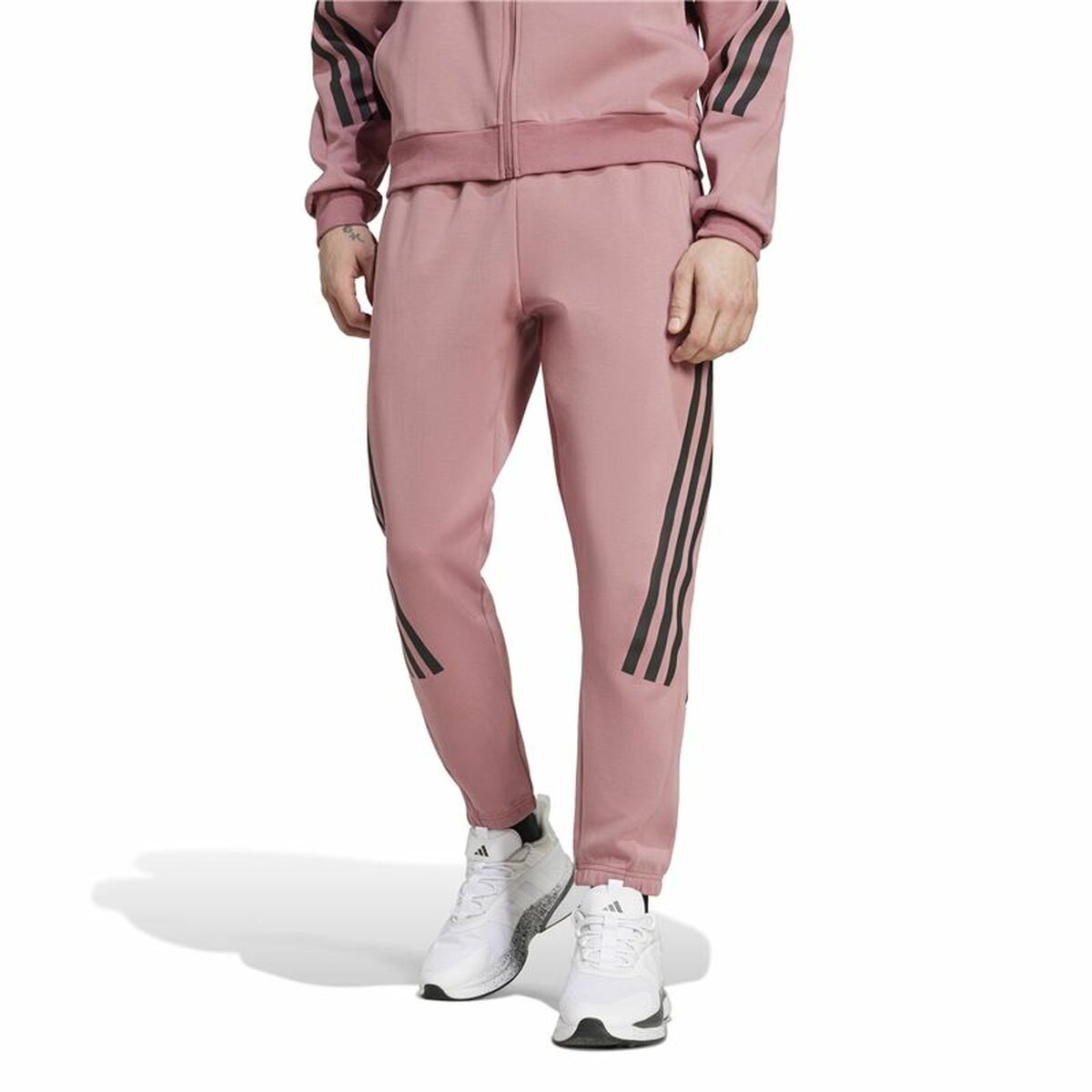 Long Sports Trousers Adidas Future Icons 3 Bandas-4