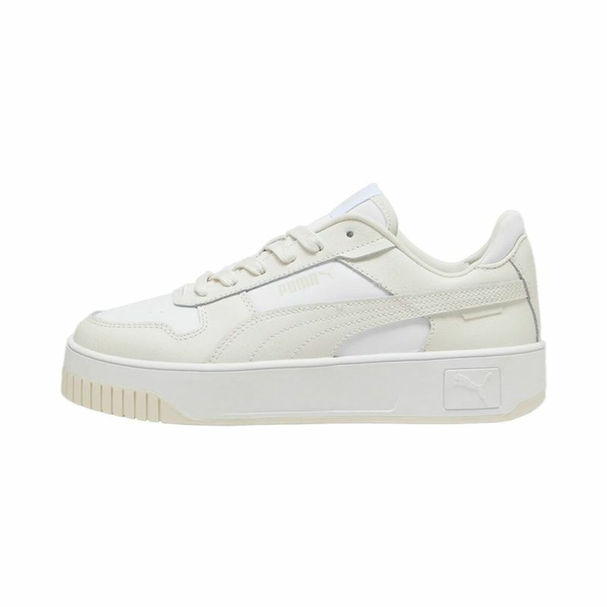 Women's casual trainers Puma Carina Street White-4