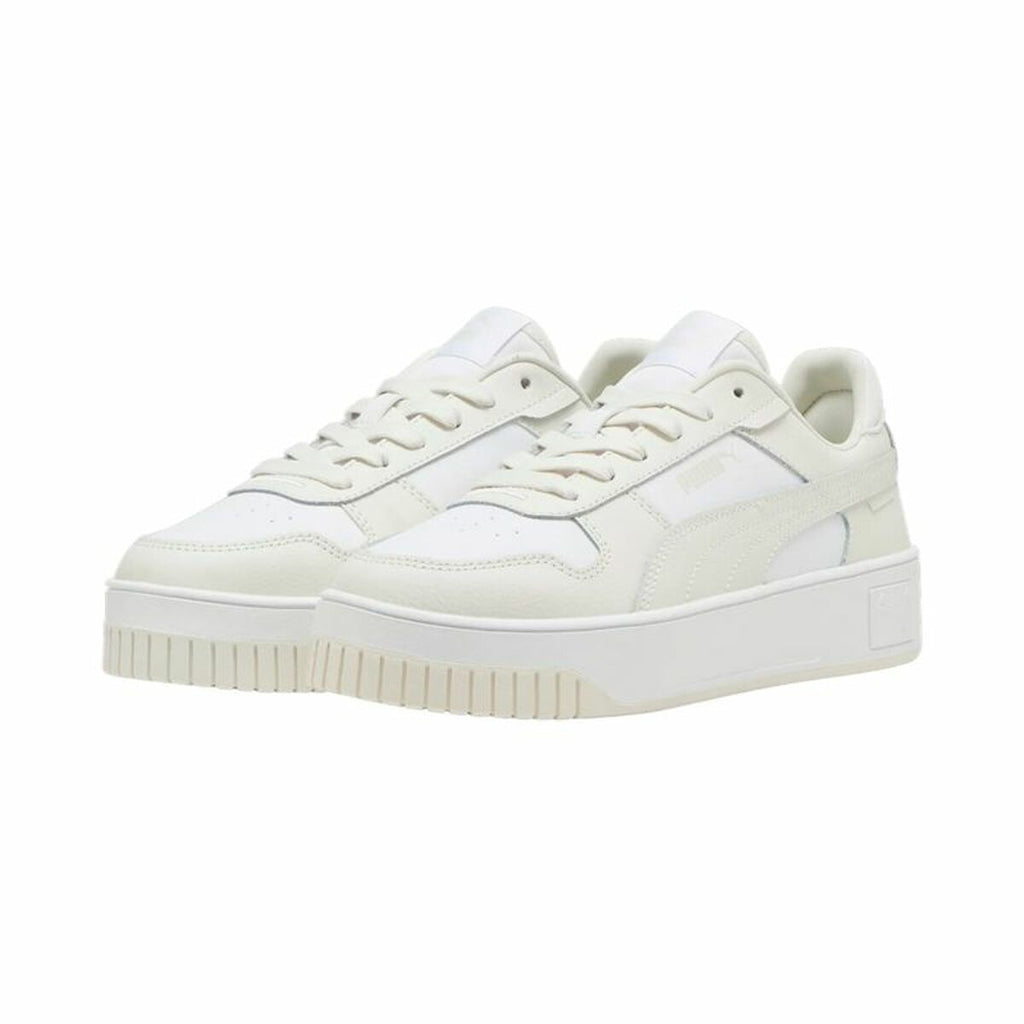 Women's casual trainers Puma Carina Street White-2