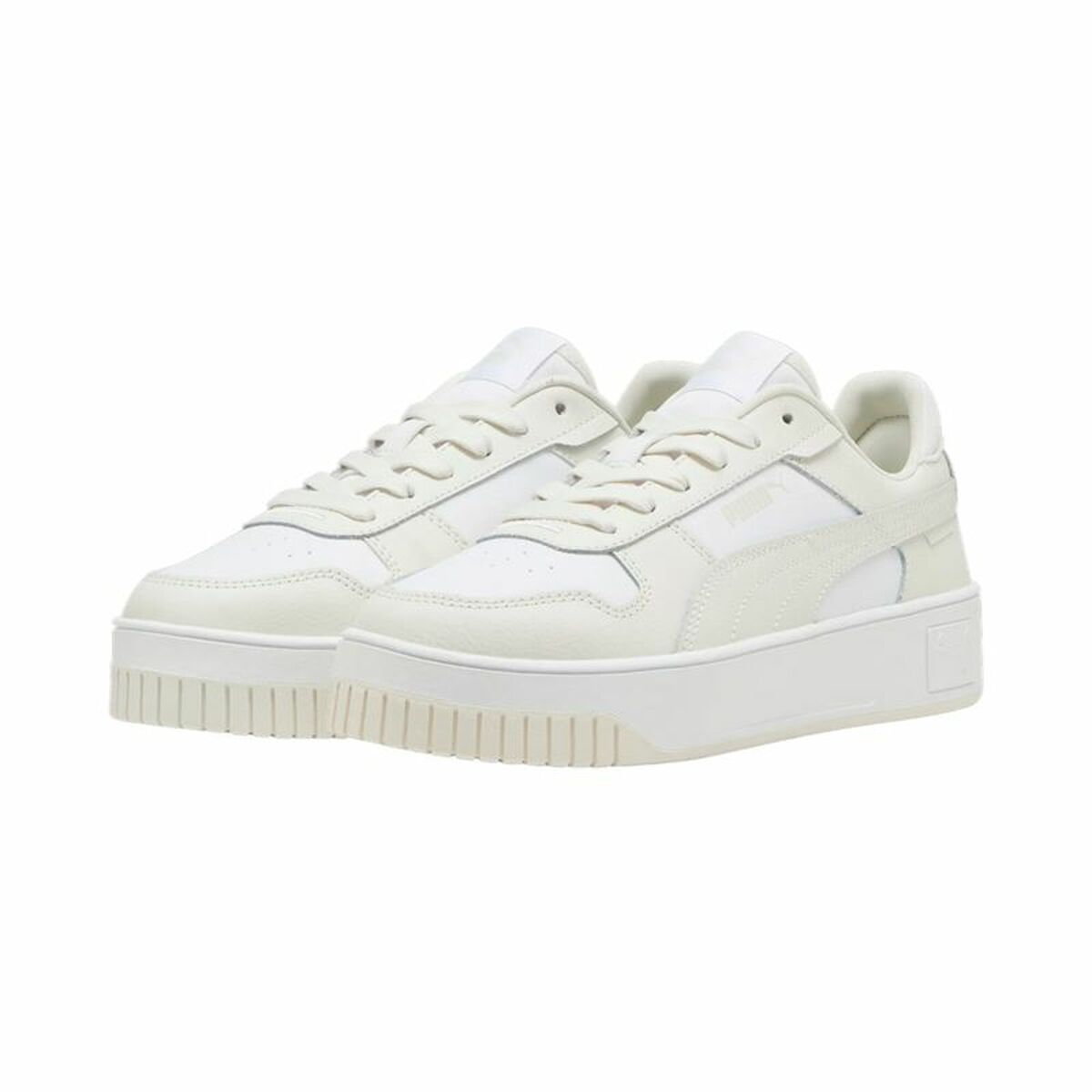 Women's casual trainers Puma Carina Street White-2