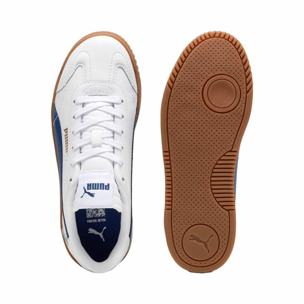 Children’s Casual Trainers Puma Club 5V5 White-3
