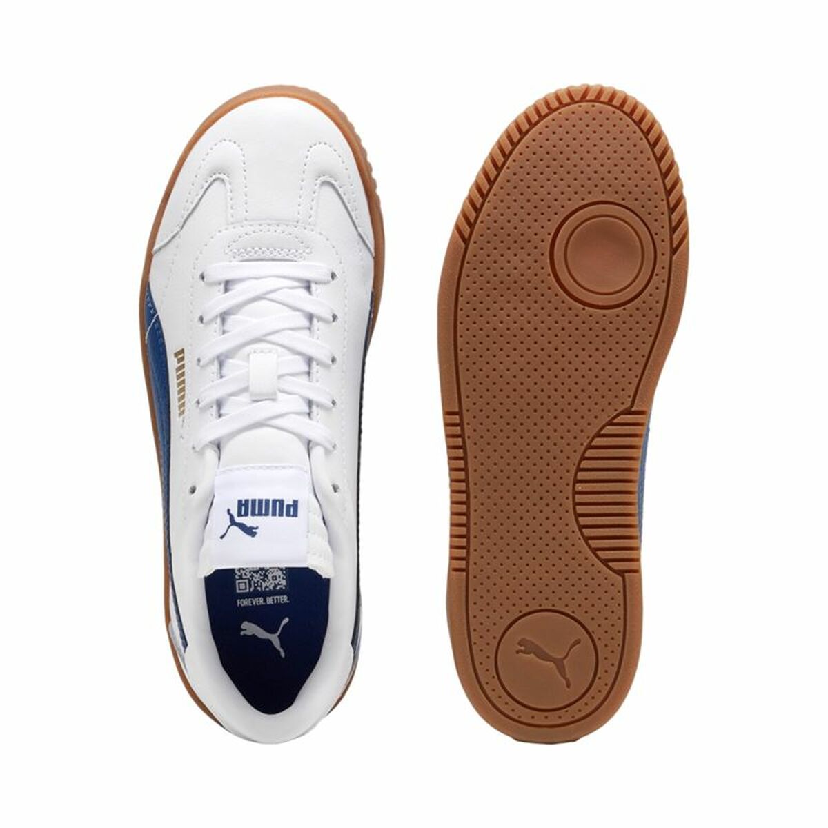 Children’s Casual Trainers Puma Club 5V5 White-3
