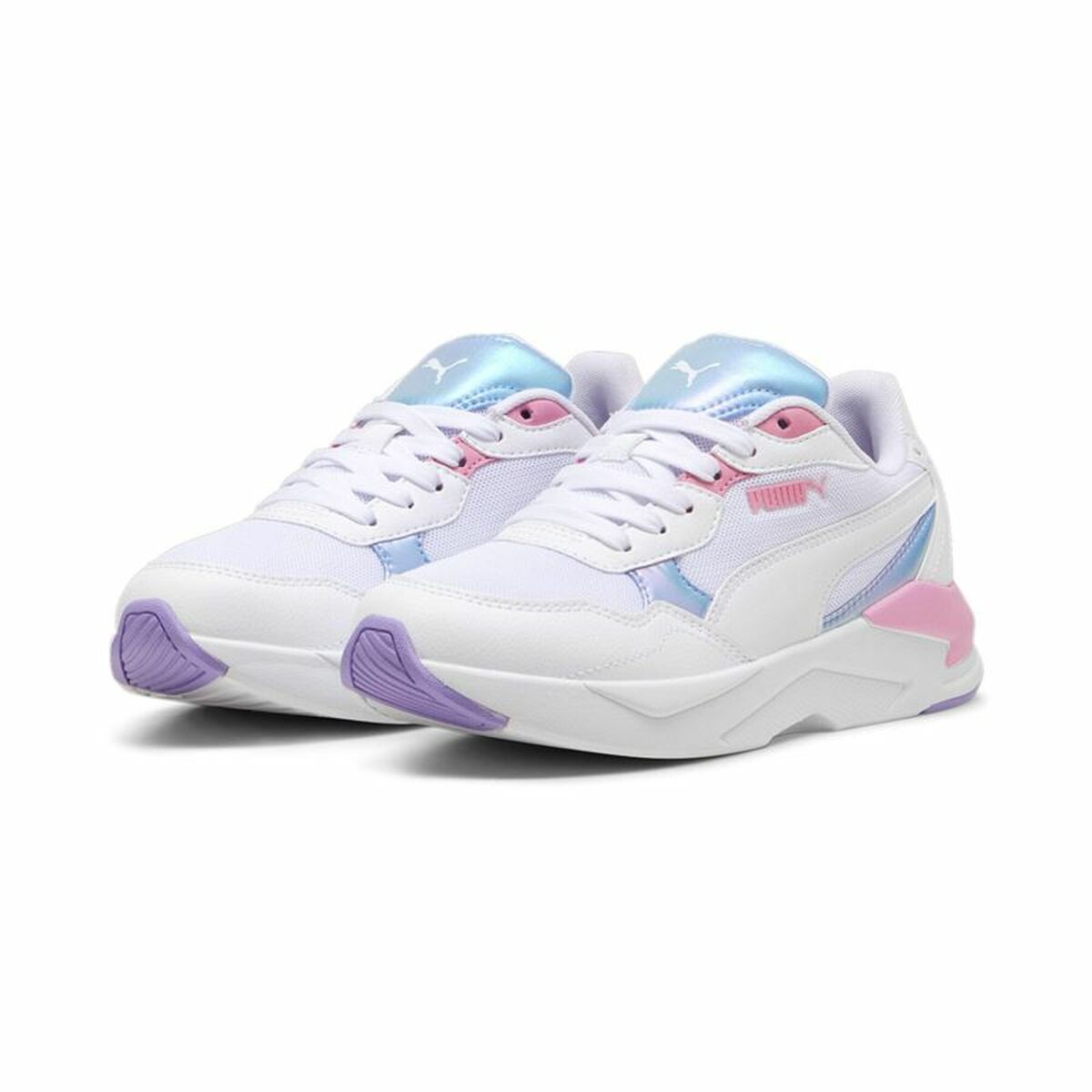 Children’s Casual Trainers Puma X-Ray Speed Lite Bouncy Sky White-3