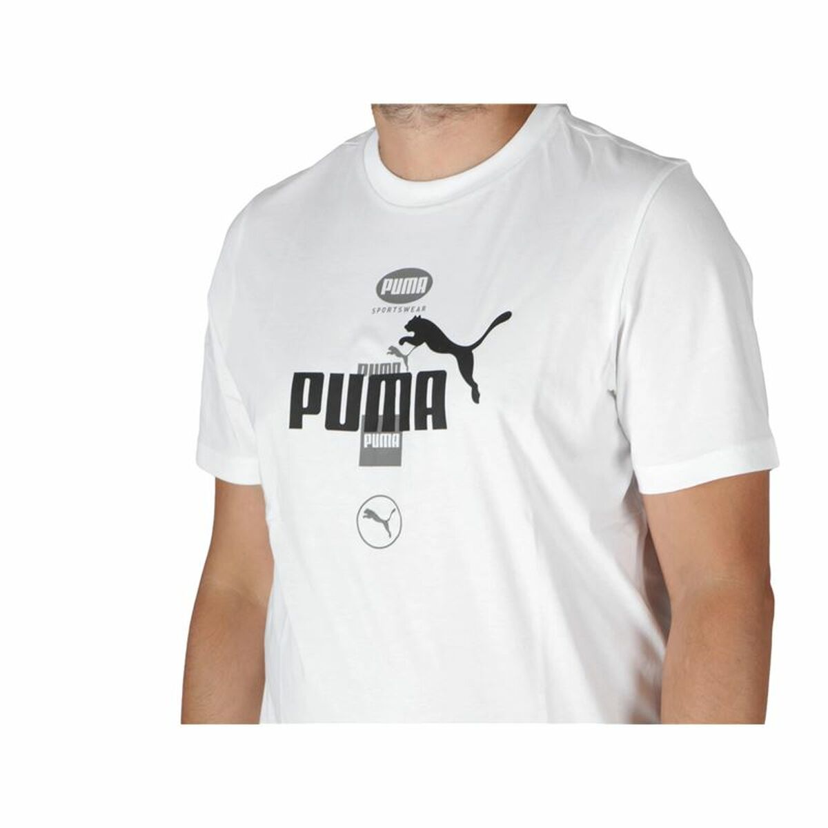 Men’s Short Sleeve T-Shirt Puma Puma Power Graphic-2