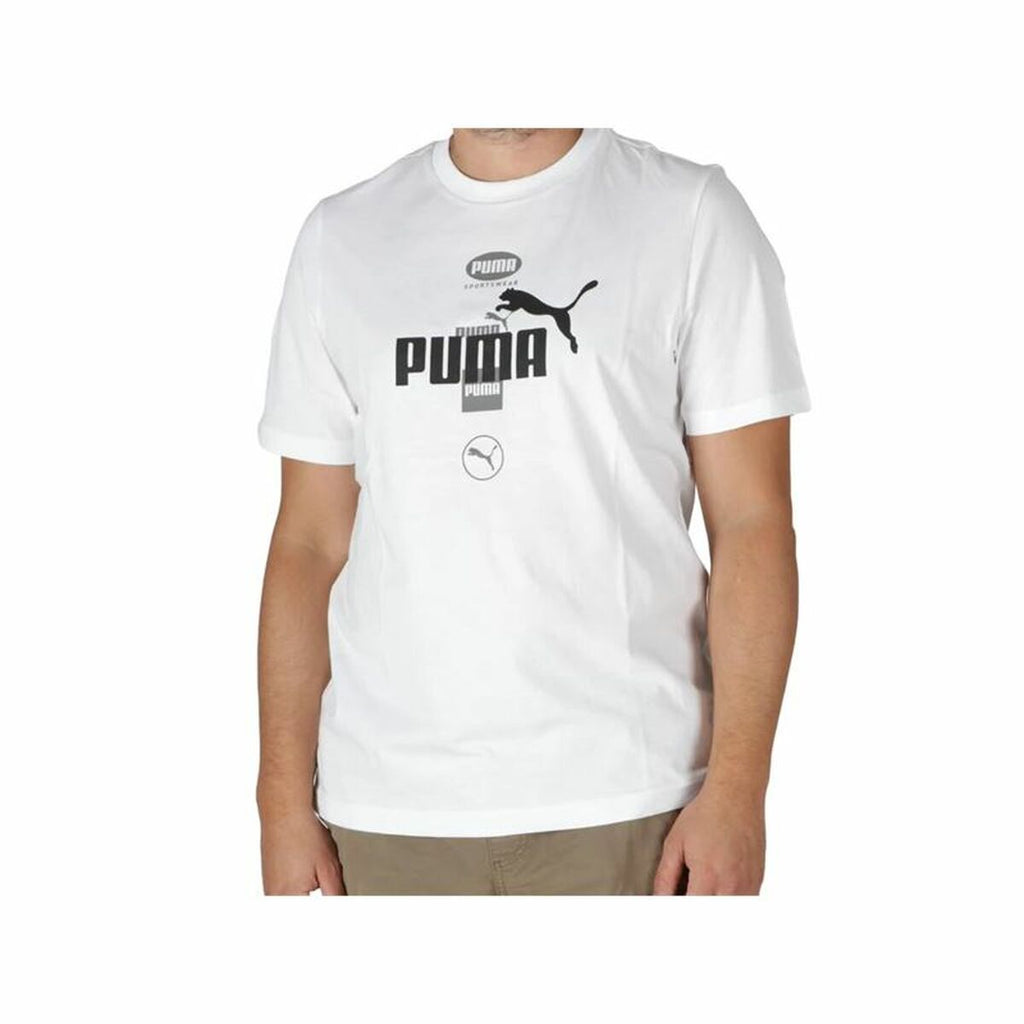 Men’s Short Sleeve T-Shirt Puma Puma Power Graphic-0