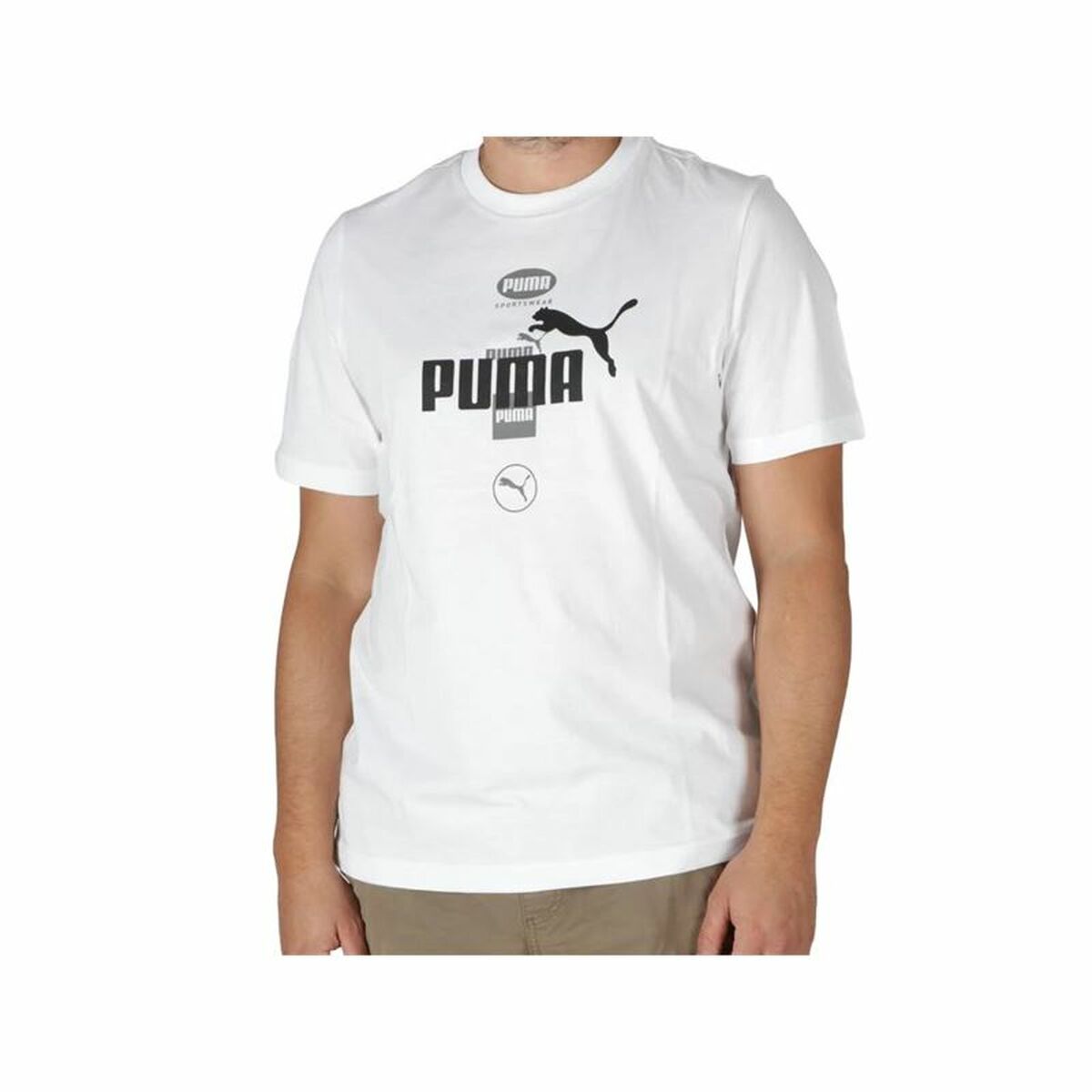 Men’s Short Sleeve T-Shirt Puma Puma Power Graphic-0