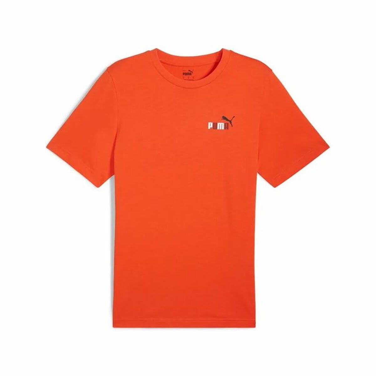 Men’s Short Sleeve T-Shirt Puma Graphics Puma Sports Club Orange-0