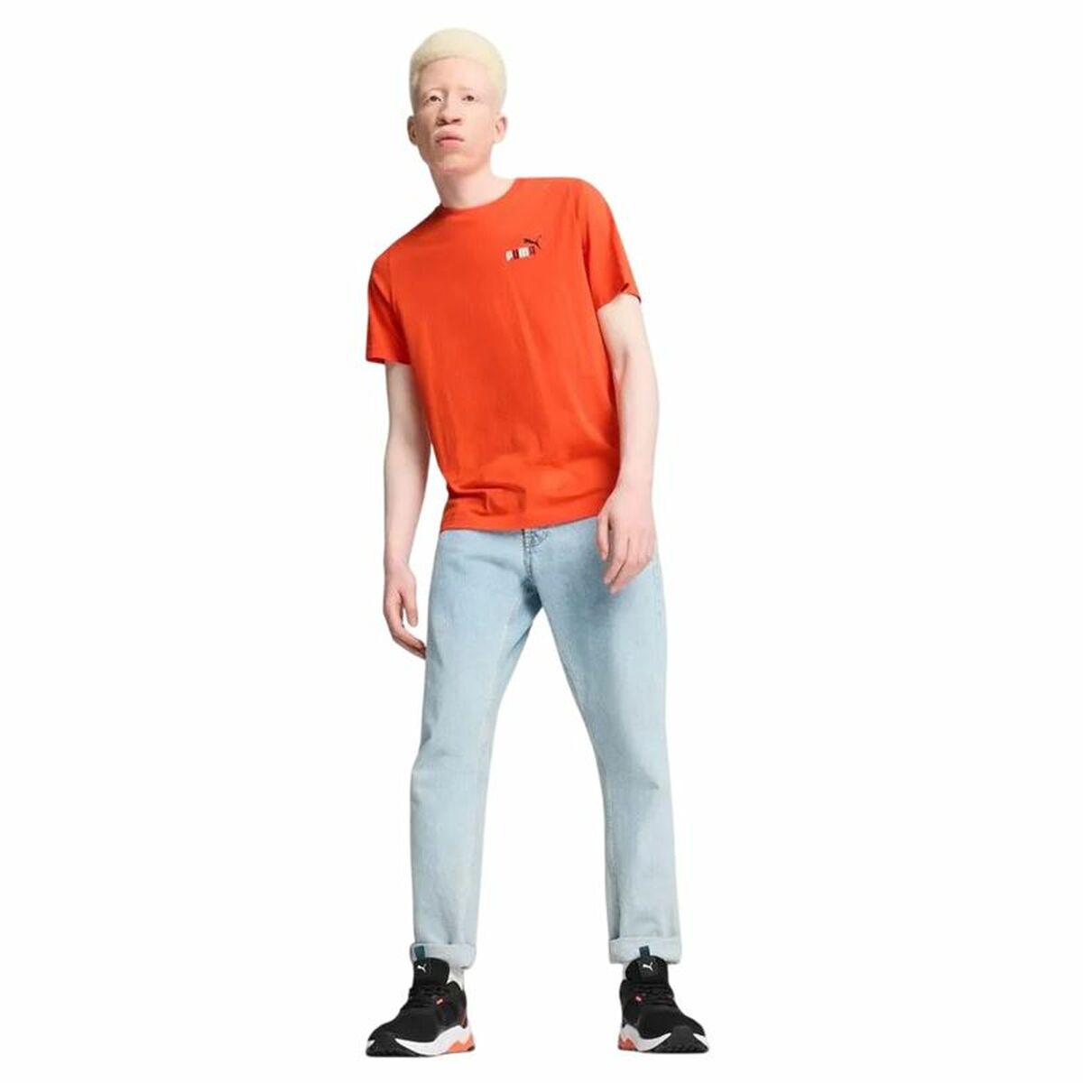 Men’s Short Sleeve T-Shirt Puma Graphics Puma Sports Club Orange-3