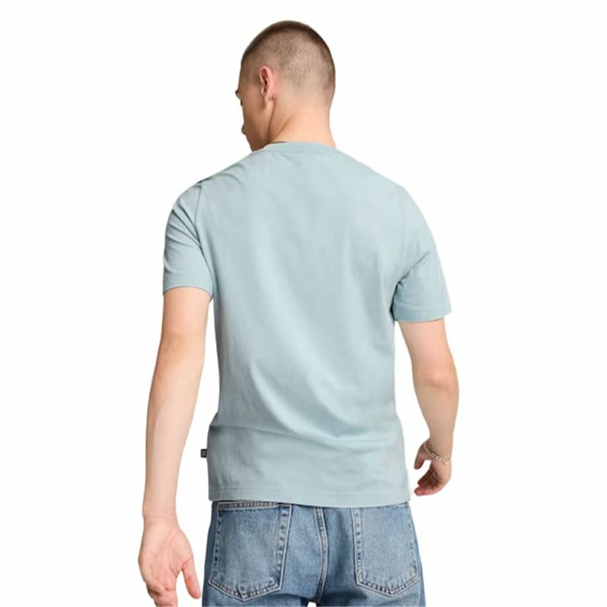 Men’s Short Sleeve T-Shirt Puma Essentials+ 2 Col Small Logo-2