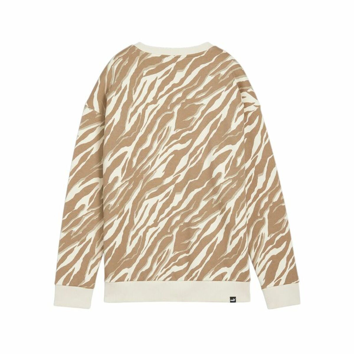 Women’s Sweatshirt without Hood Puma Essentials+ Animal Aop Crew Fl Mujer-3