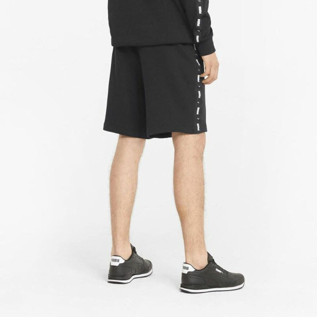 Trousers Puma Essentials Tape Woven Black-1