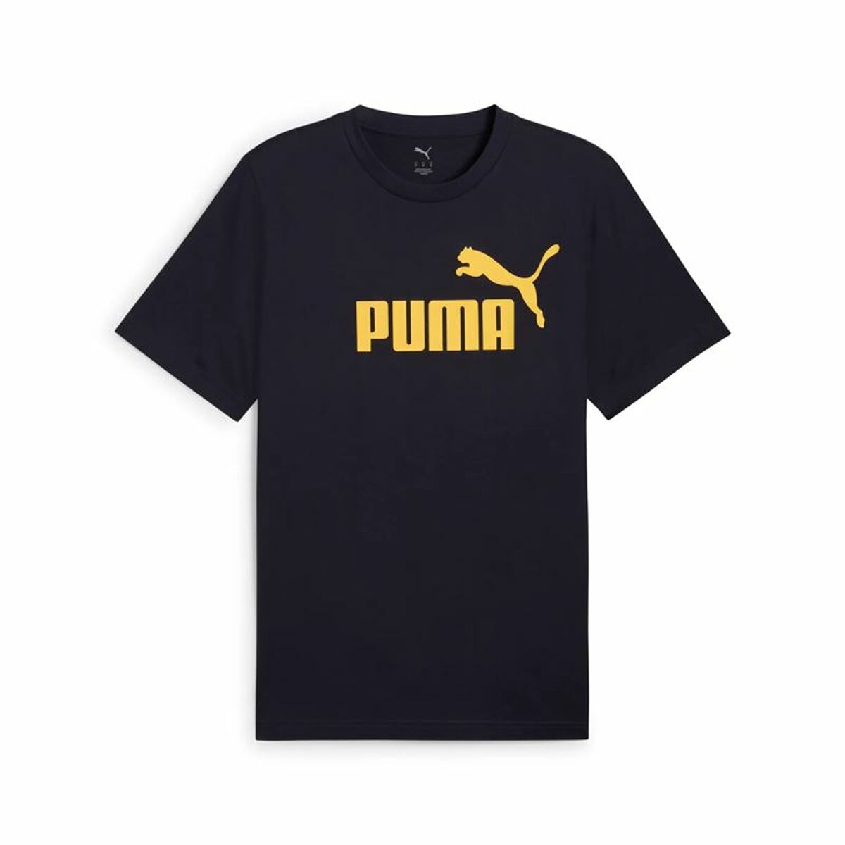 Men’s Short Sleeve T-Shirt Puma Essentials  Navy Blue-0
