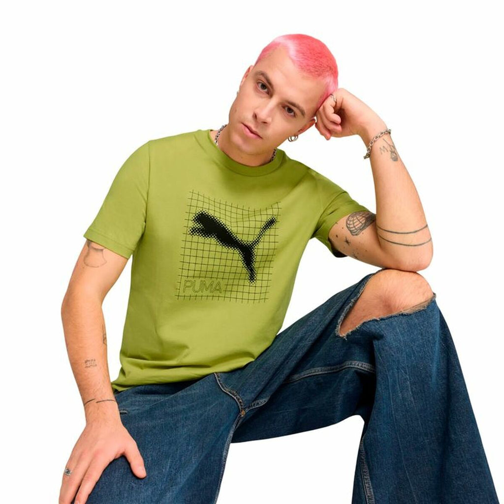 Men’s Short Sleeve T-Shirt Puma Tech Graphic-3
