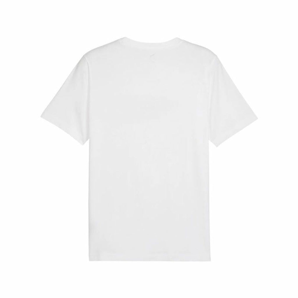 Men’s Short Sleeve T-Shirt Puma Essentials White-2